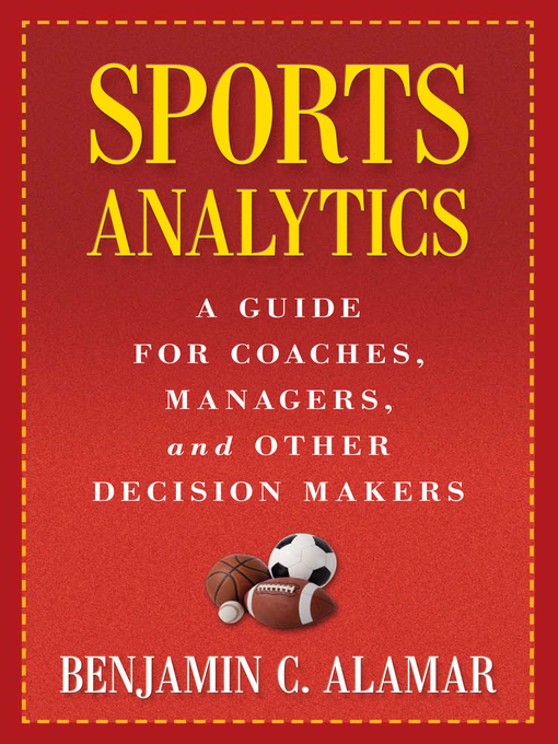 Cover image for Sports Analytics